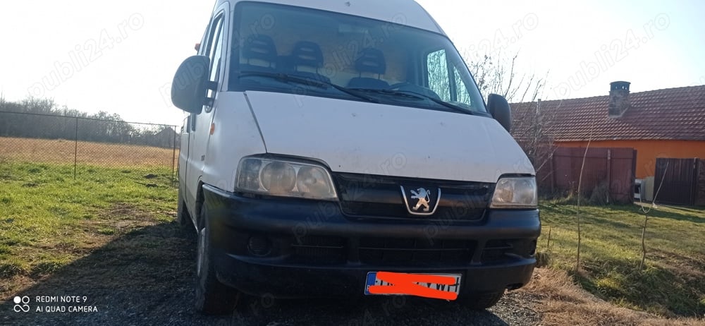 Peugeot Boxer an 2003 motor 2.8 hdi acte la zi