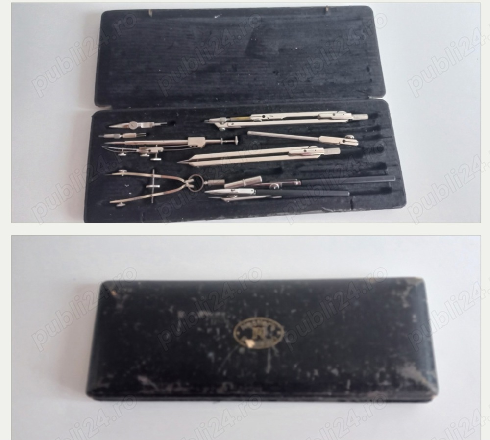 Set Nestler's Precision , instrumente de desen, busola, arhitectură, navigație