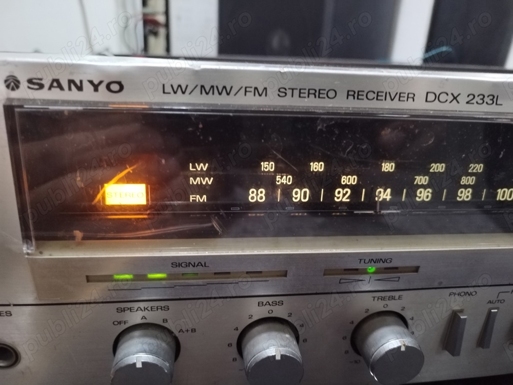 Amplitunner vechi Sanyo dcx 233L