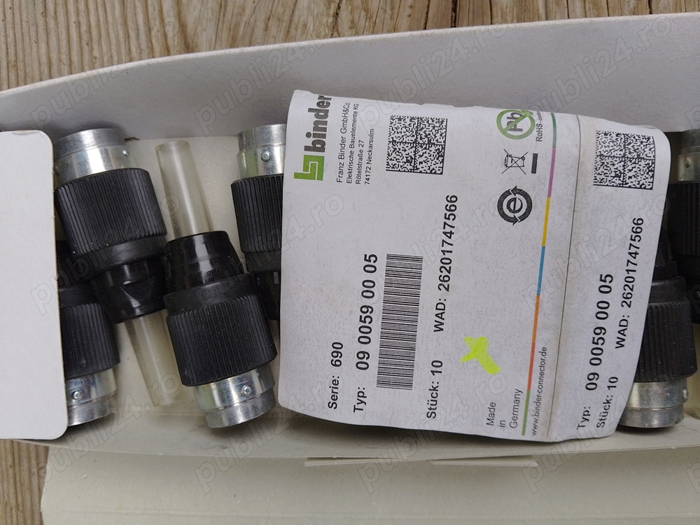 conector termocuplu tip j