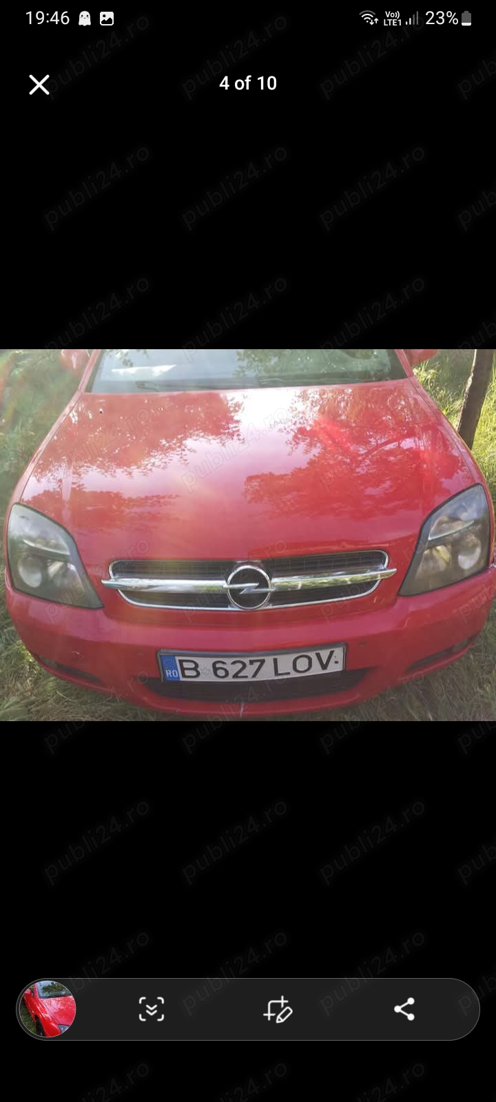 Opel Vectra GTS cu GPL cu acte doar sunati  
