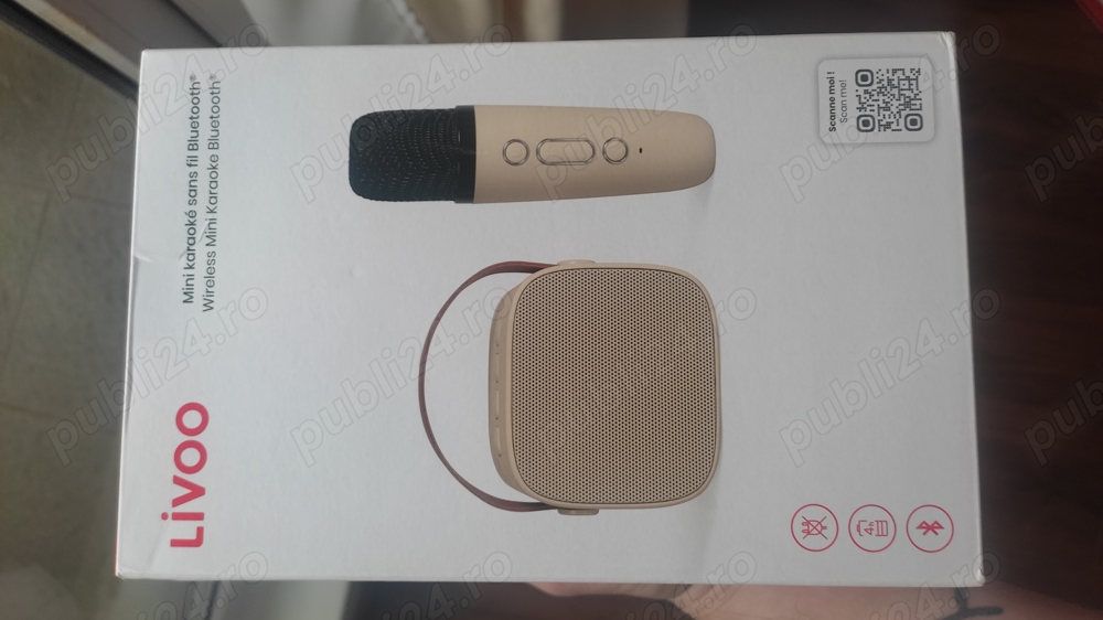 Livoo Boxa si microfon Karaoke