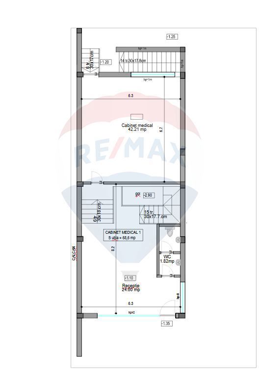 Spațiu comercial de 160mp de vânzare în zona Central