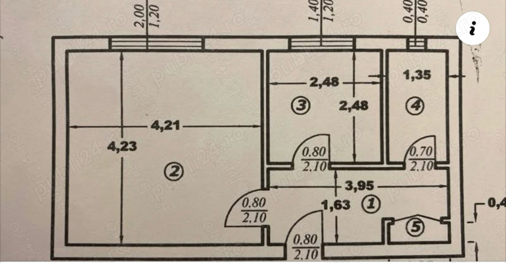 Direct proprietar Garsoniera de vanzare, zona Piata bobocica Vitan, Bucuresti, P 4