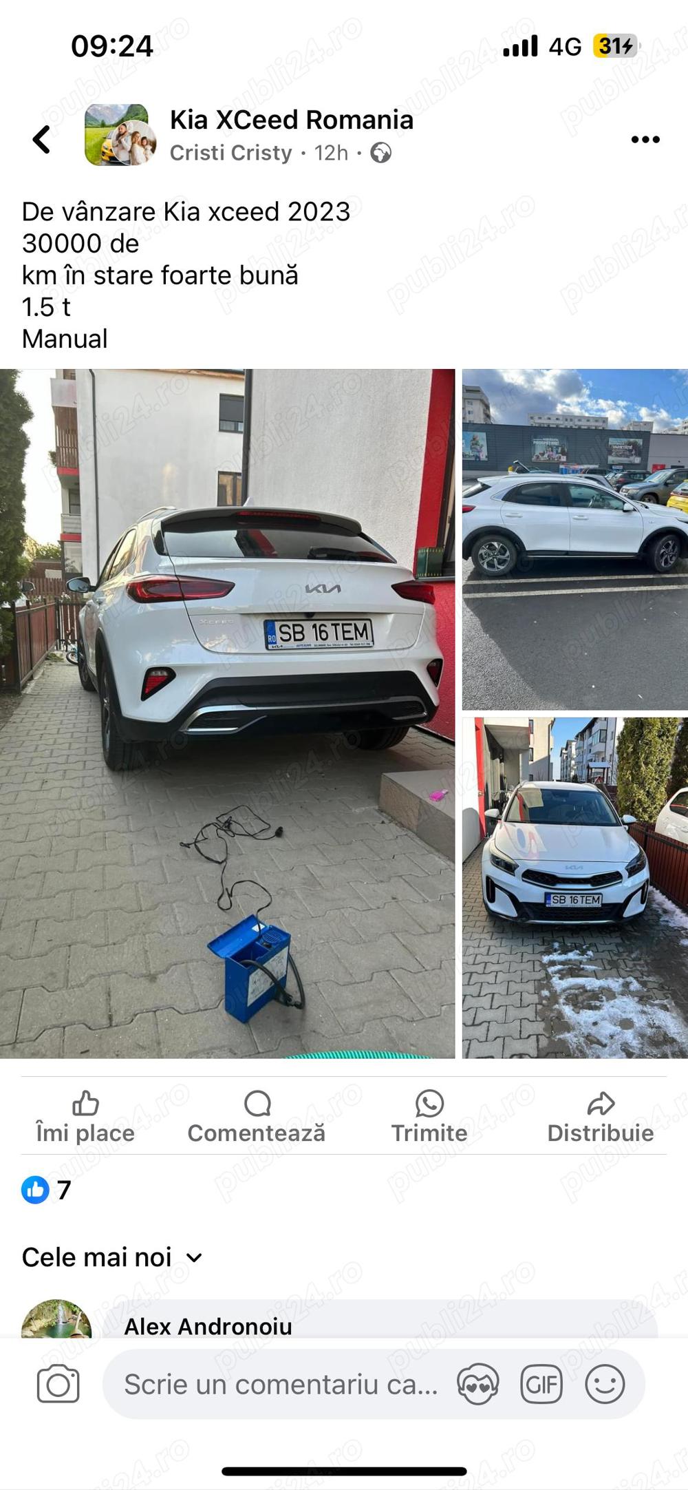 Kia xceed 2023 benzină 