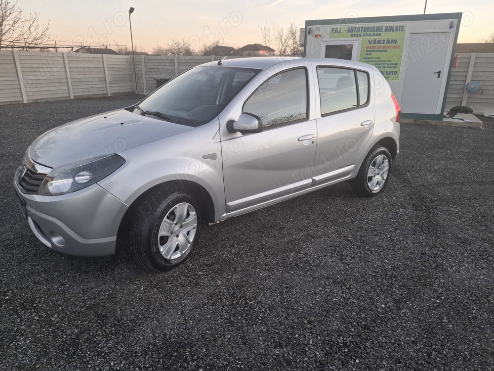 Dacia Sandero 1.2i an 2012, GARANTIE 12 luni, FINANTARE 6-60 luni