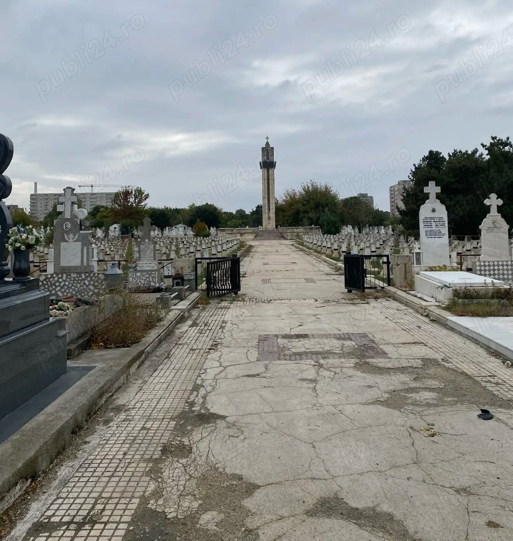 Concesionez loc de veci in Cimitirul Central Constanta