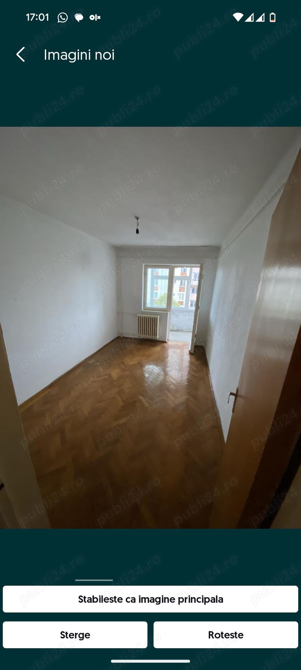 Vând apartament trivale doua camera cu balcon semidecomandat