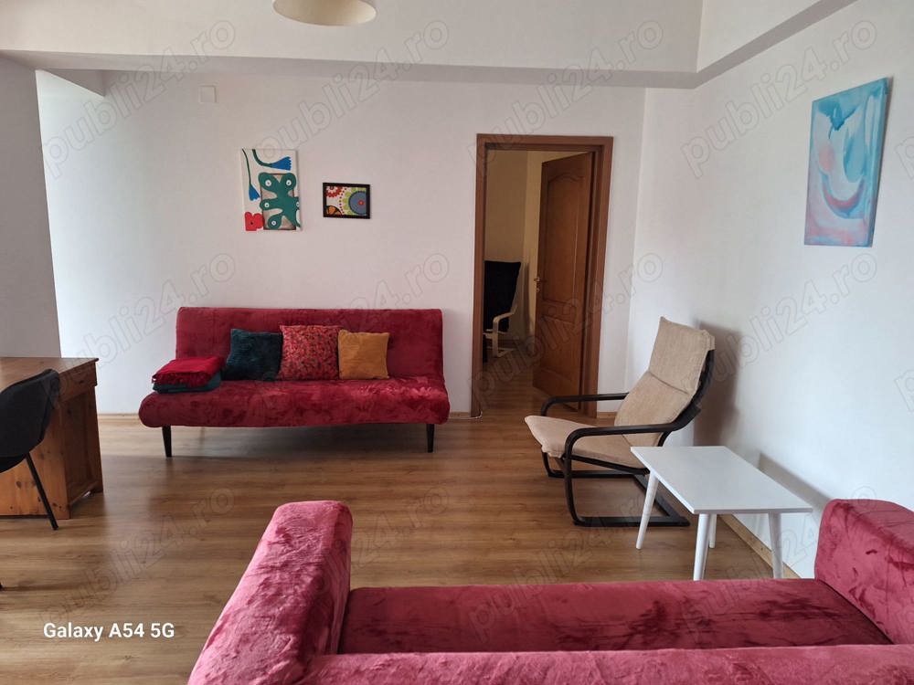 Proprietar, inchiriez apartament 2 camere langa Stadionul National, centrala proprie