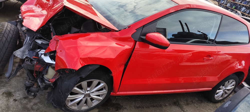 Dezmembrez / dezmembrari piese auto VW Polo 6R an 2010 156.773KM motor CBZ 1.2TSI cutie 6+1T MTH