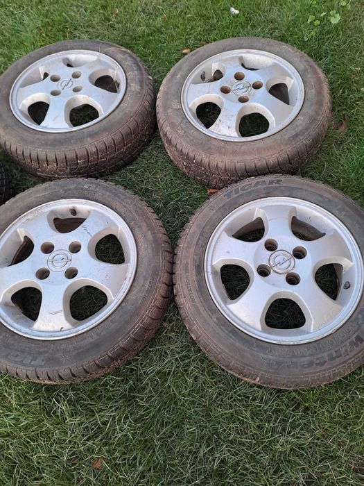 Jante + cauciucuri opel pe 14