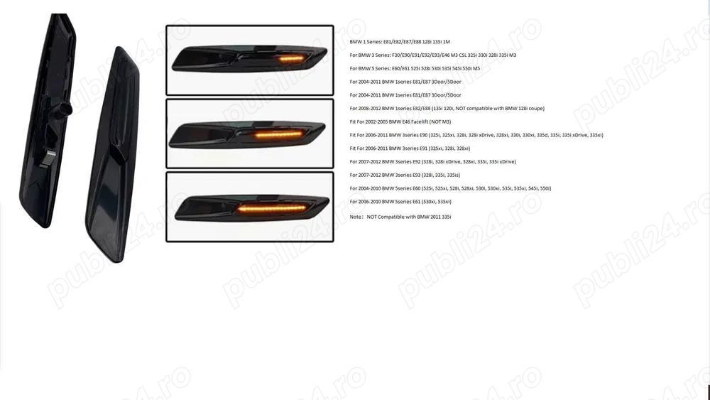 semnalizare secventiala bmw e81,90,91