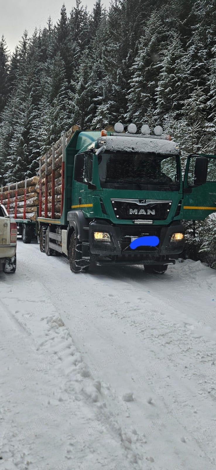 Camion forestier Man TGS 33.500