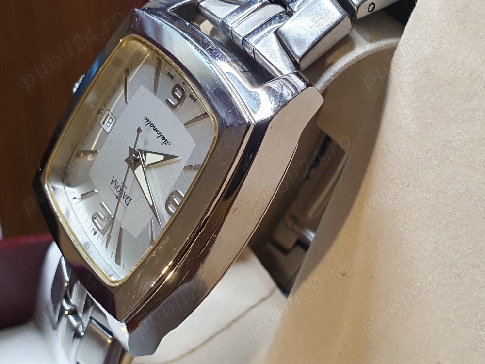 Ceas Elvetian automatic Swiss made DAVOSA Quadro full set