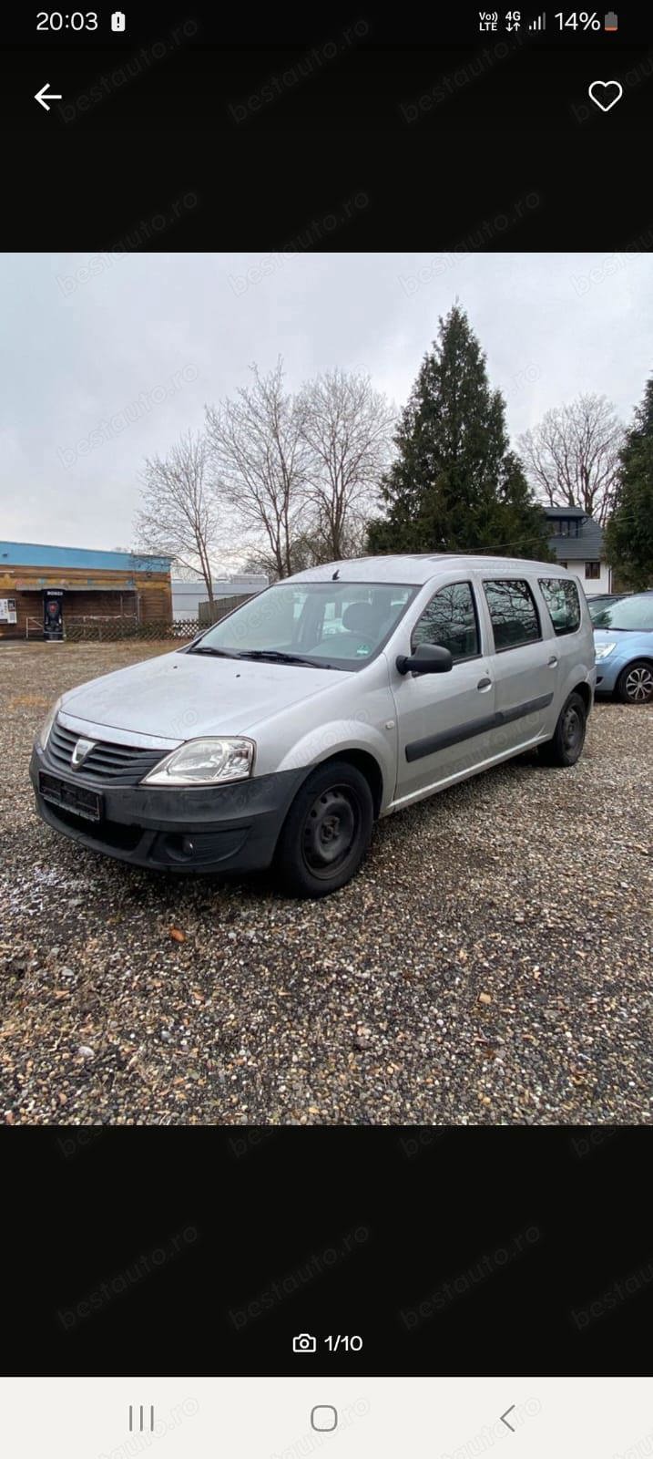 Dacia Logan Mcv 1.6 mpi an 2009 recent adusa