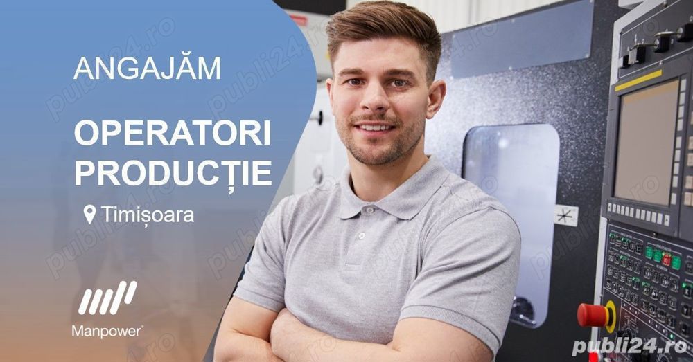 Angajăm operator productie in Timisoara