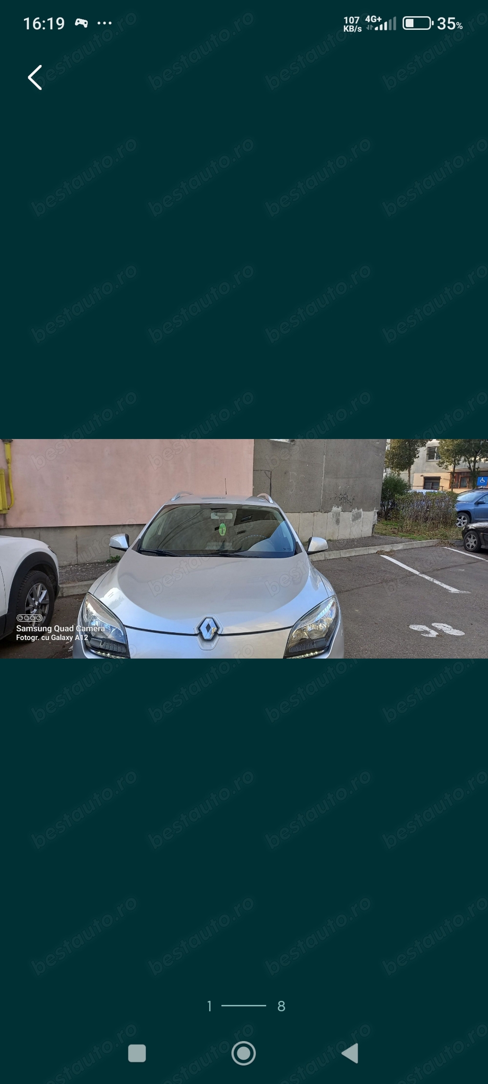 Vând Renault Megane 3 1 5 dci anul 2013