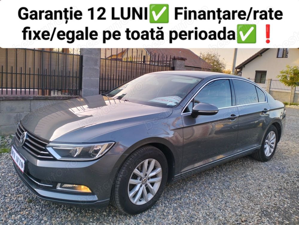 VÂNDUT!Passat, an 2016, Euro 6, IMPECABIL, Automat- DSG, Finanțare Rate, Garanție