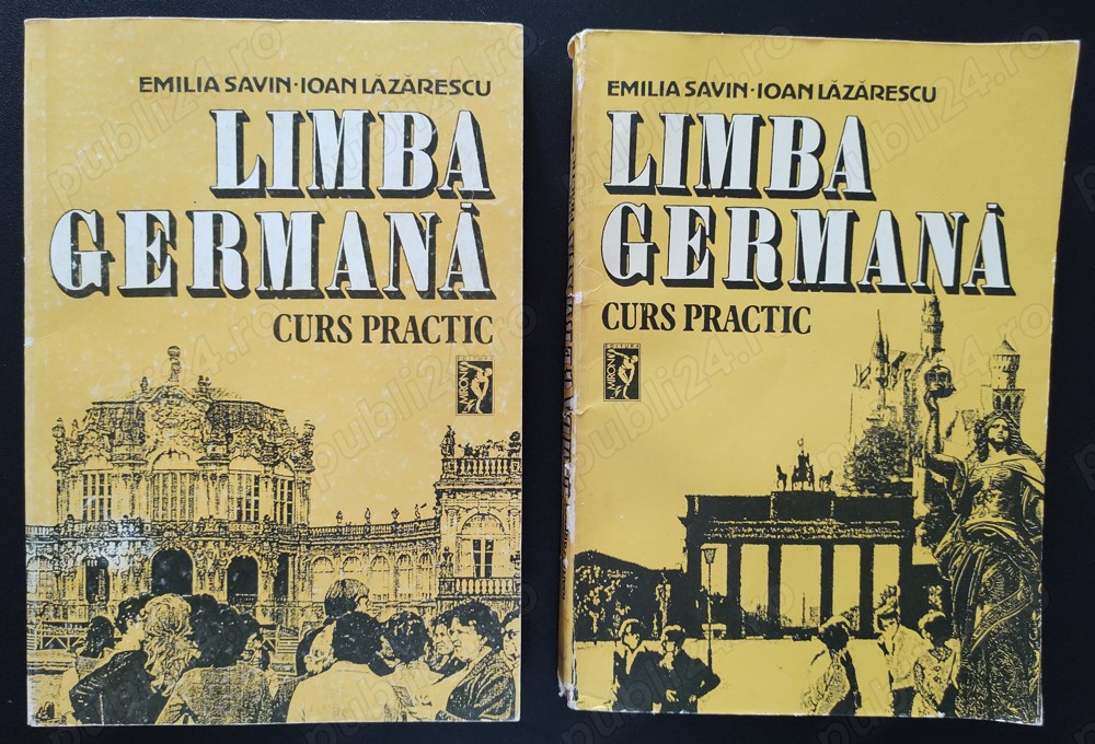 Limba germana, Curs practic - E. Savin, I. Lazarescu, 2vol