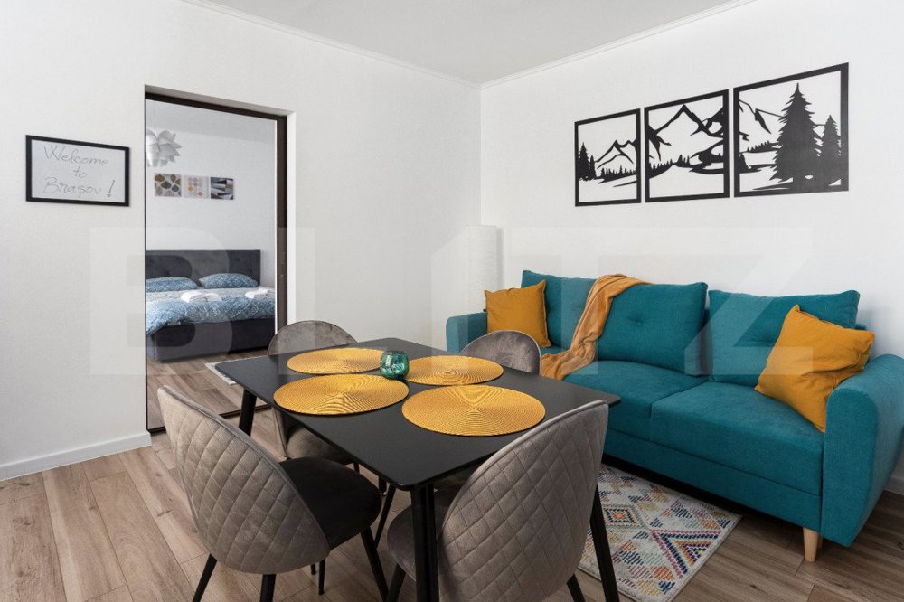 Studio confortabil la casă, 2 camere, 37 mp, zona centrală