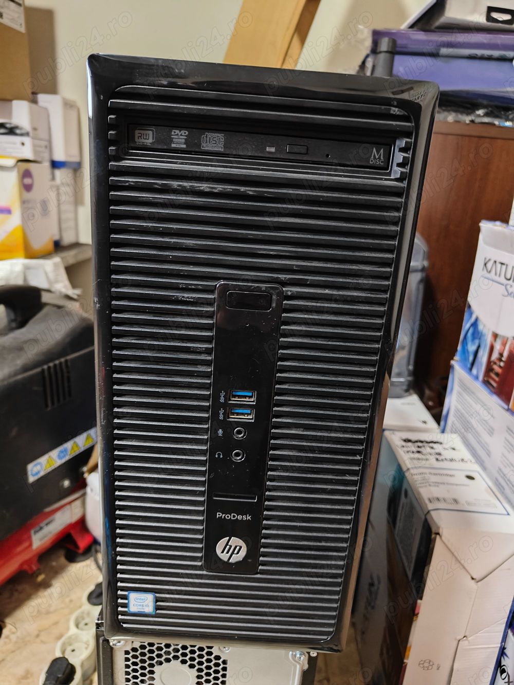 Calculator I3-6100, 8Gb, 256 Gb SSD- HP Prodesk 400 G3