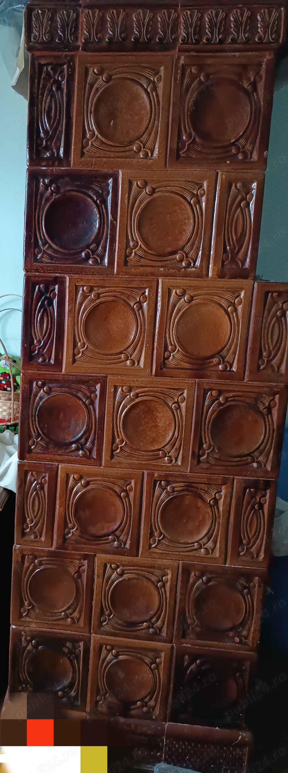 Vând 4 sobe de teracota