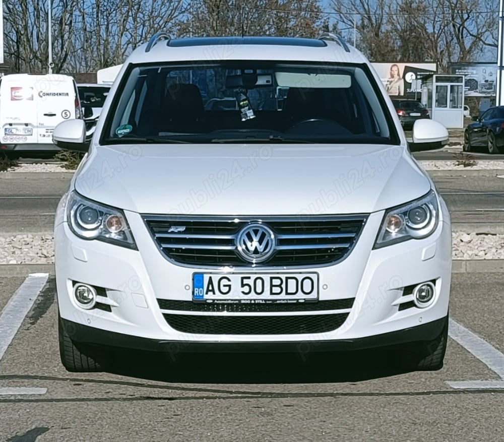 Vw Tiguan R line 2009 DSG 2.0 TDI 140 HP Panoramic Piele Dublu climatronic