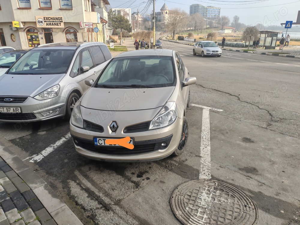 Renault clio 3 benzina impecabil 1450 e.