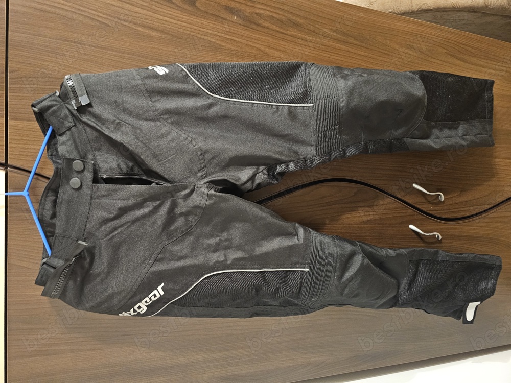 Pantaloni Moto Damă din Textil Sixgear Luna   Negru