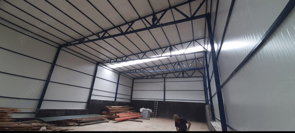 Vând hală metalică din stoc