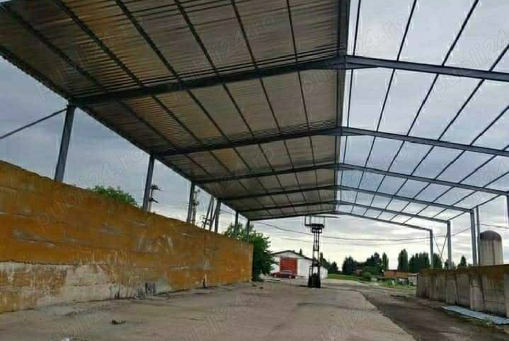 Vând hală metalică de pe stoc