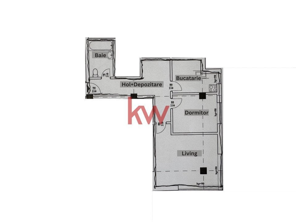 Apartament 2 Camere Decomandat - Galata, Platoul Insorit