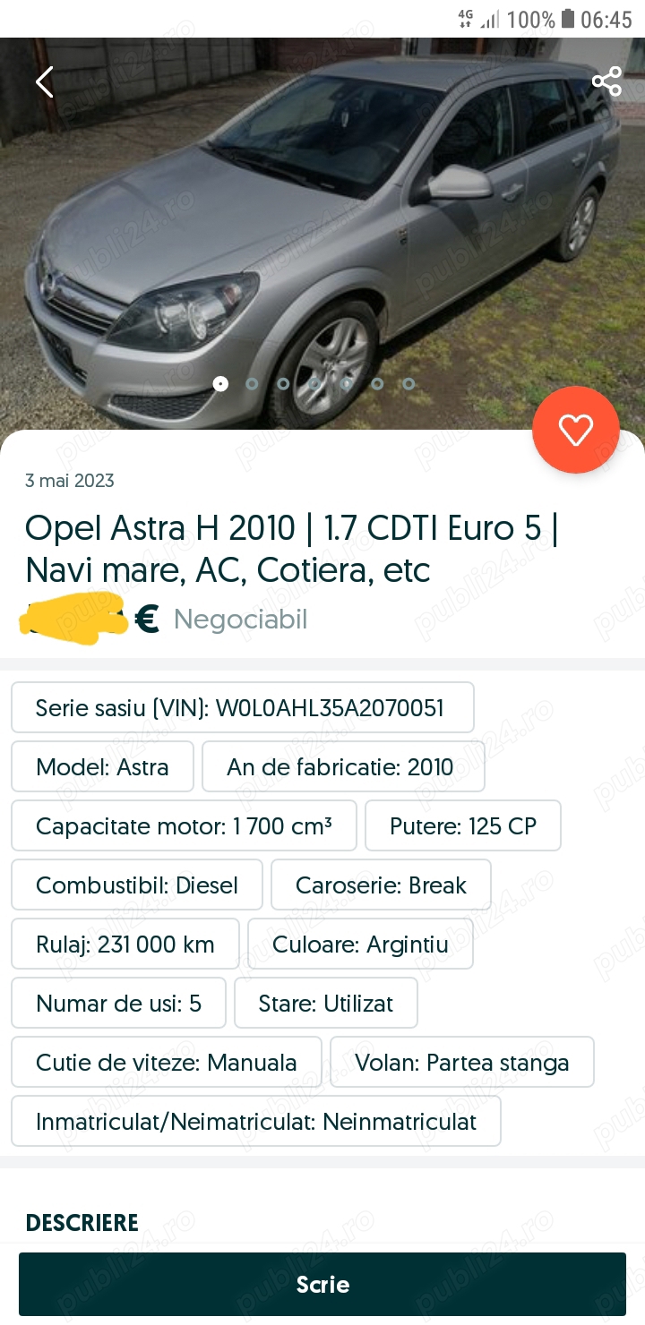 Opel Astra H