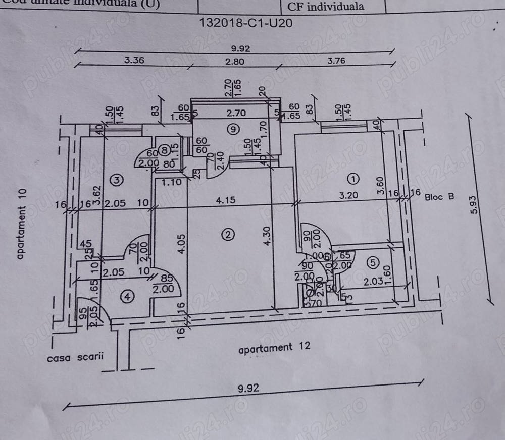 Apartament 2 camere Ultracentral 