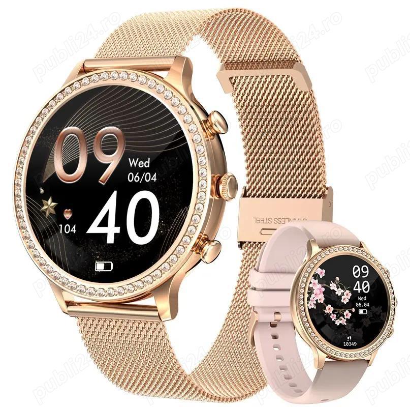 Smartwatch Lige pentru femei I70, Notificari Apeluri Sms Social Media + o curea NOU