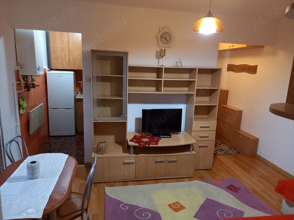 Apartament 2 camere in Mureseni, 33mp, etaj 4, utilat si mobilat