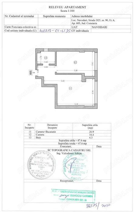 Mută-te acum în Mamaia Nord Apartament modern, mobilat complet, 2 camere