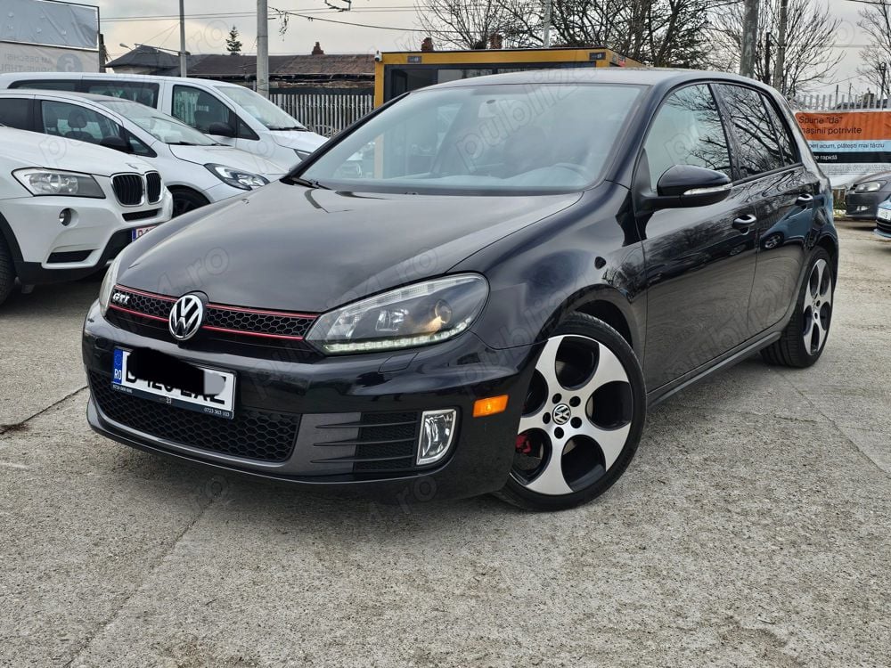 VOLKSWAGEN GOLF VI- 2.0 GTI- 210 C.P Euro 5 Automat Posibilitate Finantare cu Buletinul, Avans 0