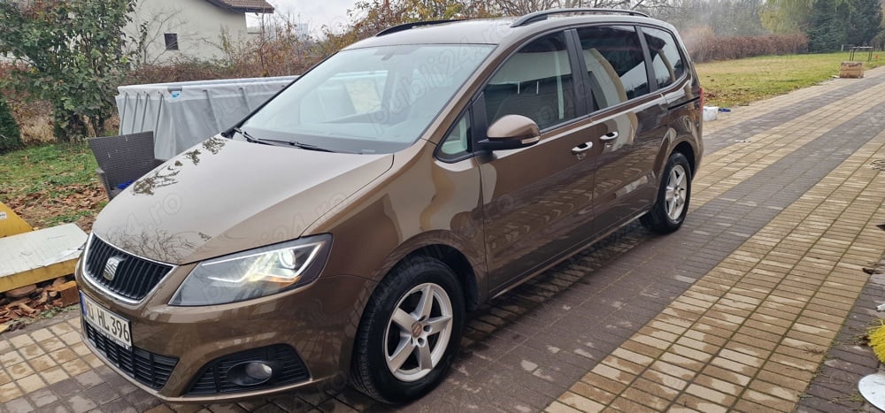 Seat Alhambra 2.0 diesel 143 cp 7 locuri ,euro5, cutie automata