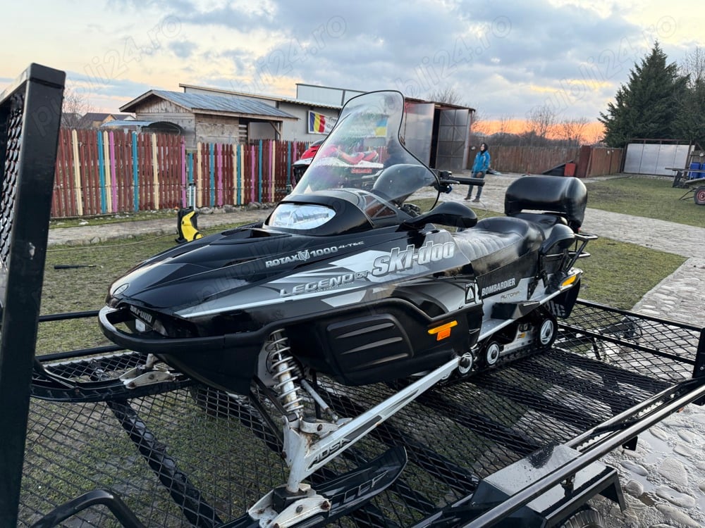 Snowmobil Bombardier 1000 CC Legend GT Ski-Doo schimb cu ATV sau cash