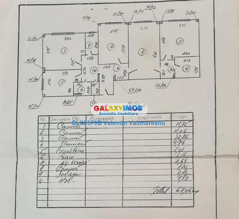 Apartament 4 Camere Tineretului DV 860