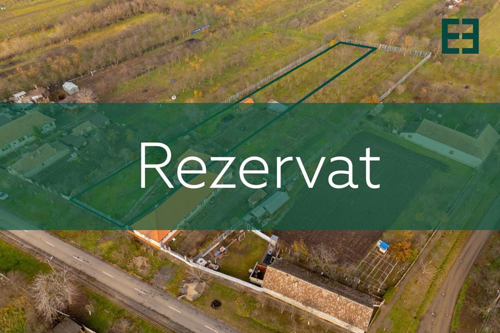 REZERVAT! Teren 2480 mp cu construcție localitatea Seceani Timiș