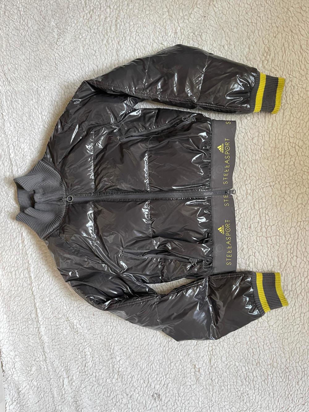 Geaca gri dama Adidas x Stella McCartney