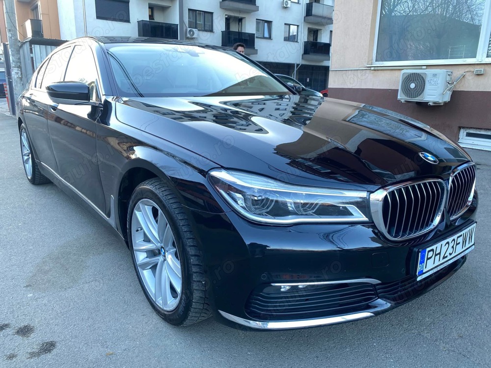 BMW 730D 265cp 2017 HUD Piele Navi mare LED Camera 25000-euro