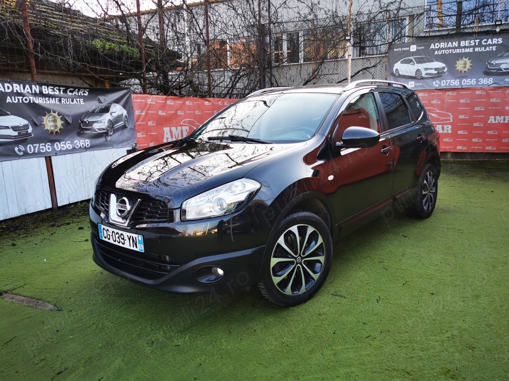 Nissan Qashqai+2-1,6 Dci-7locuri-An 2012-Euro5-Klimatronic-Navigatie-Posibilitate Finantare