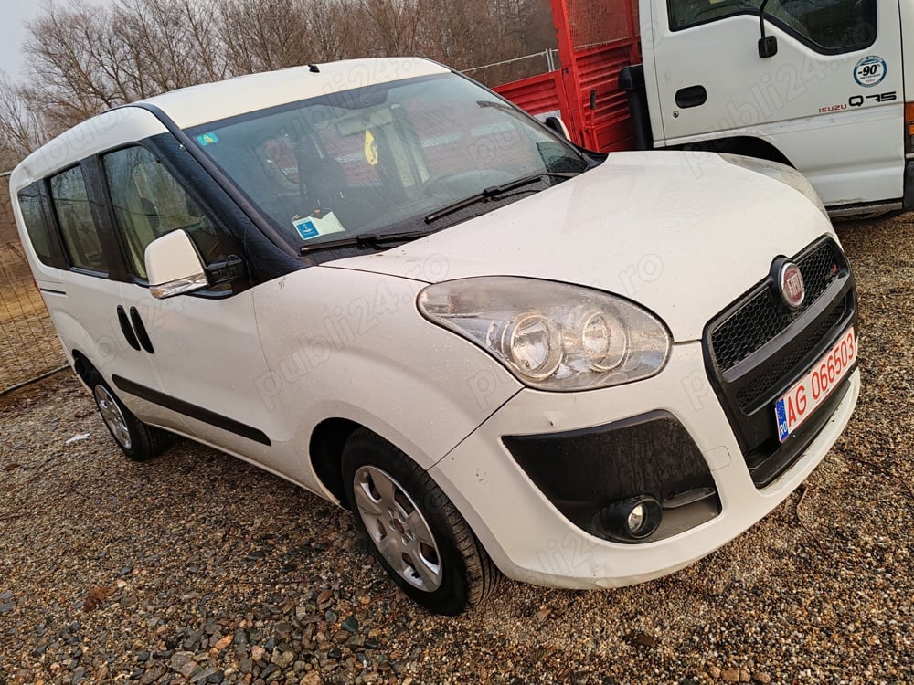 fiat doblo utilitara N1 5 locuri 1600 diesel 130 cai rar efectuat