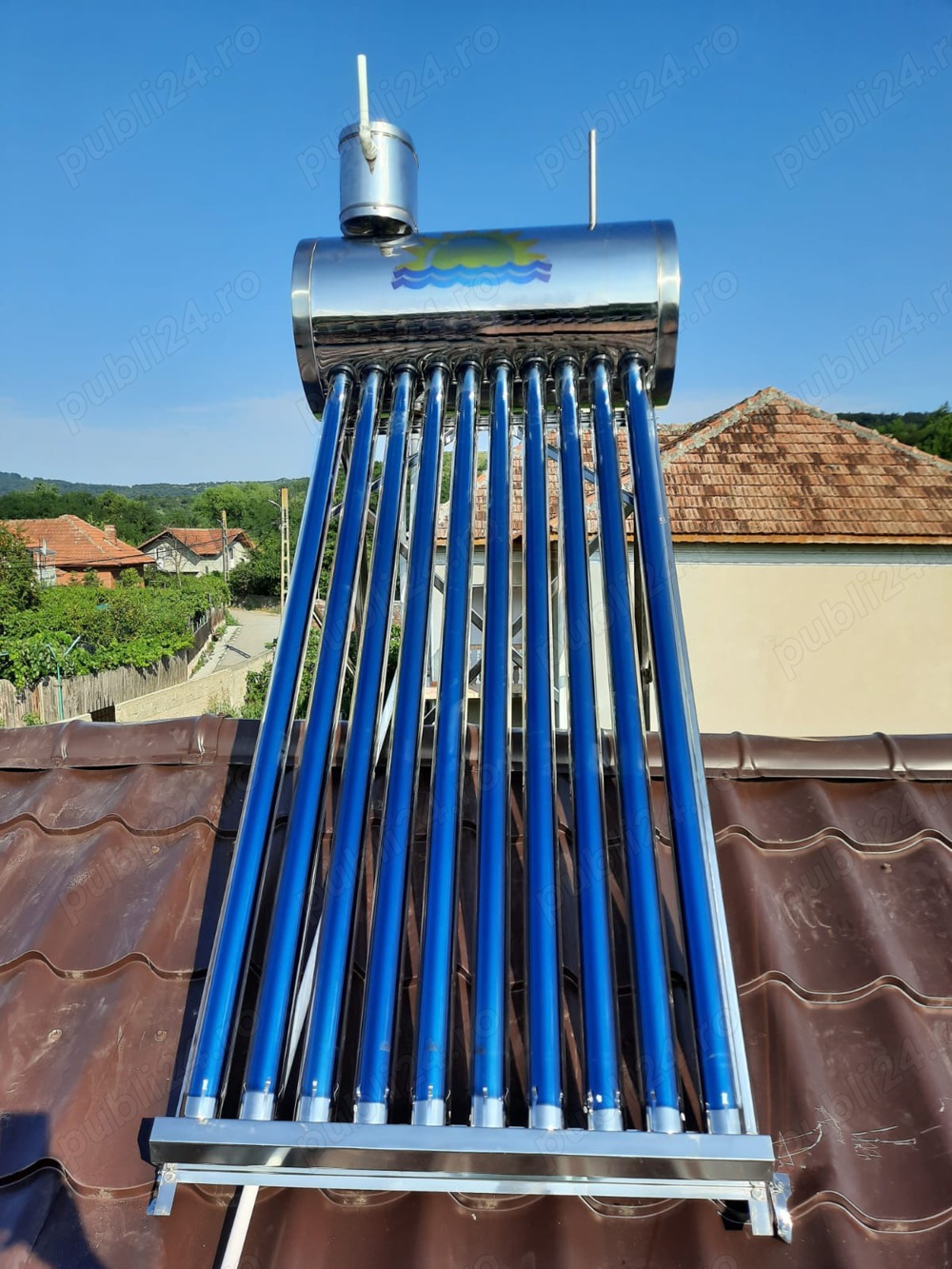 Panou solar apa calda nepresurizat   100 L