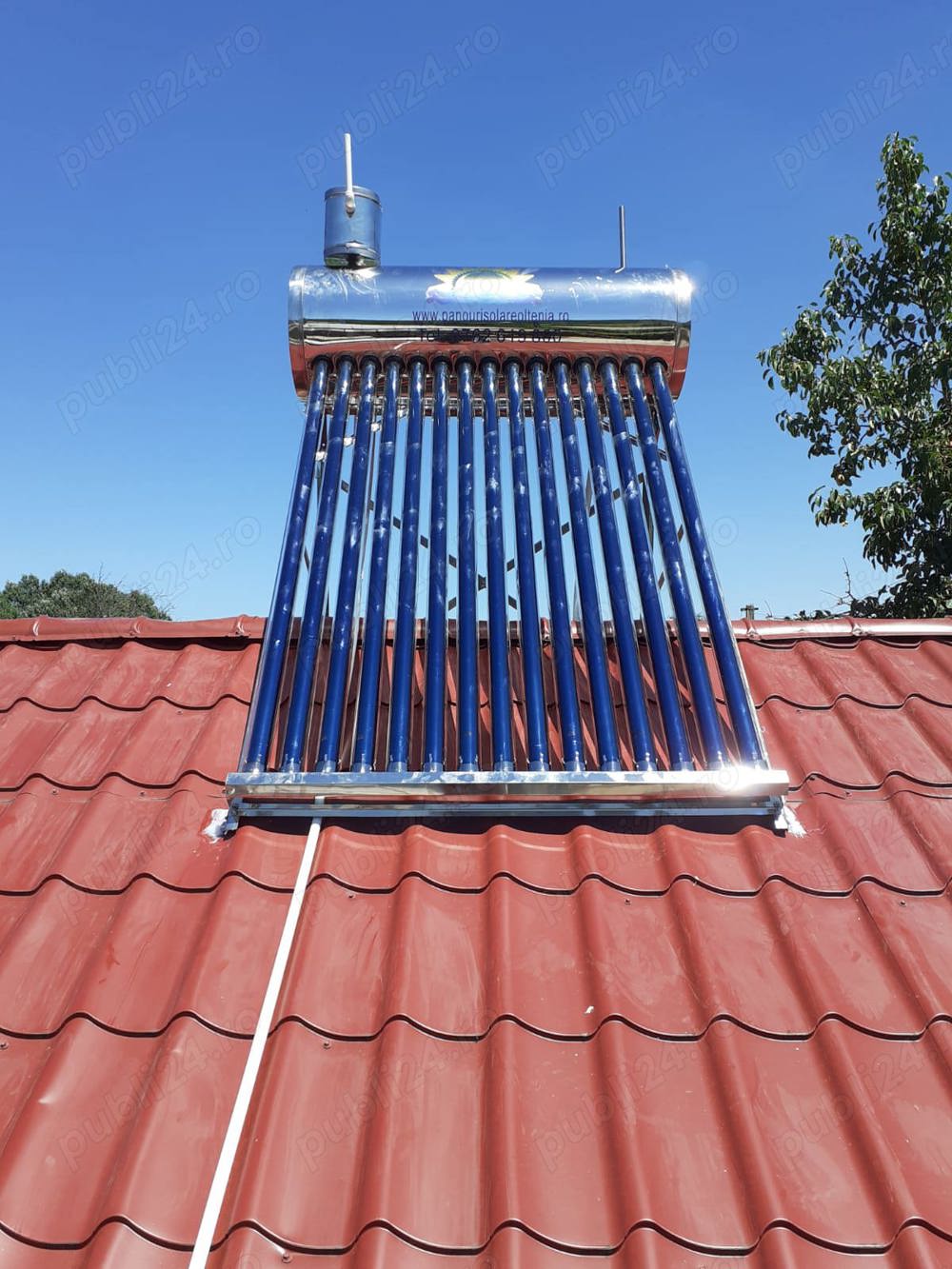 Panou solar apa calda nepresurizat   200 L