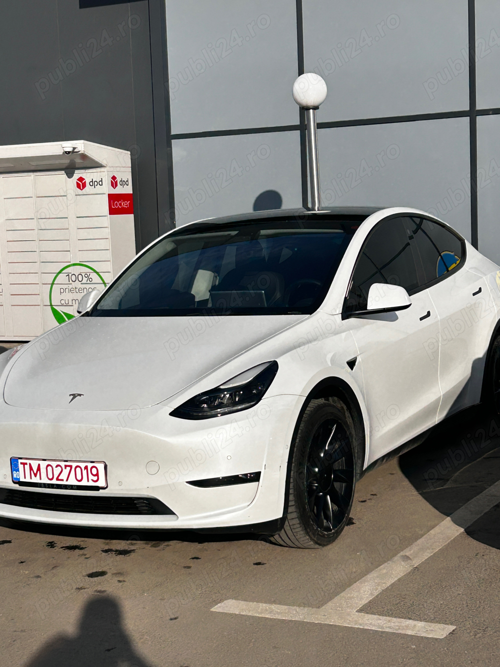 vand Tesla Y long range 2022. tva deductibil