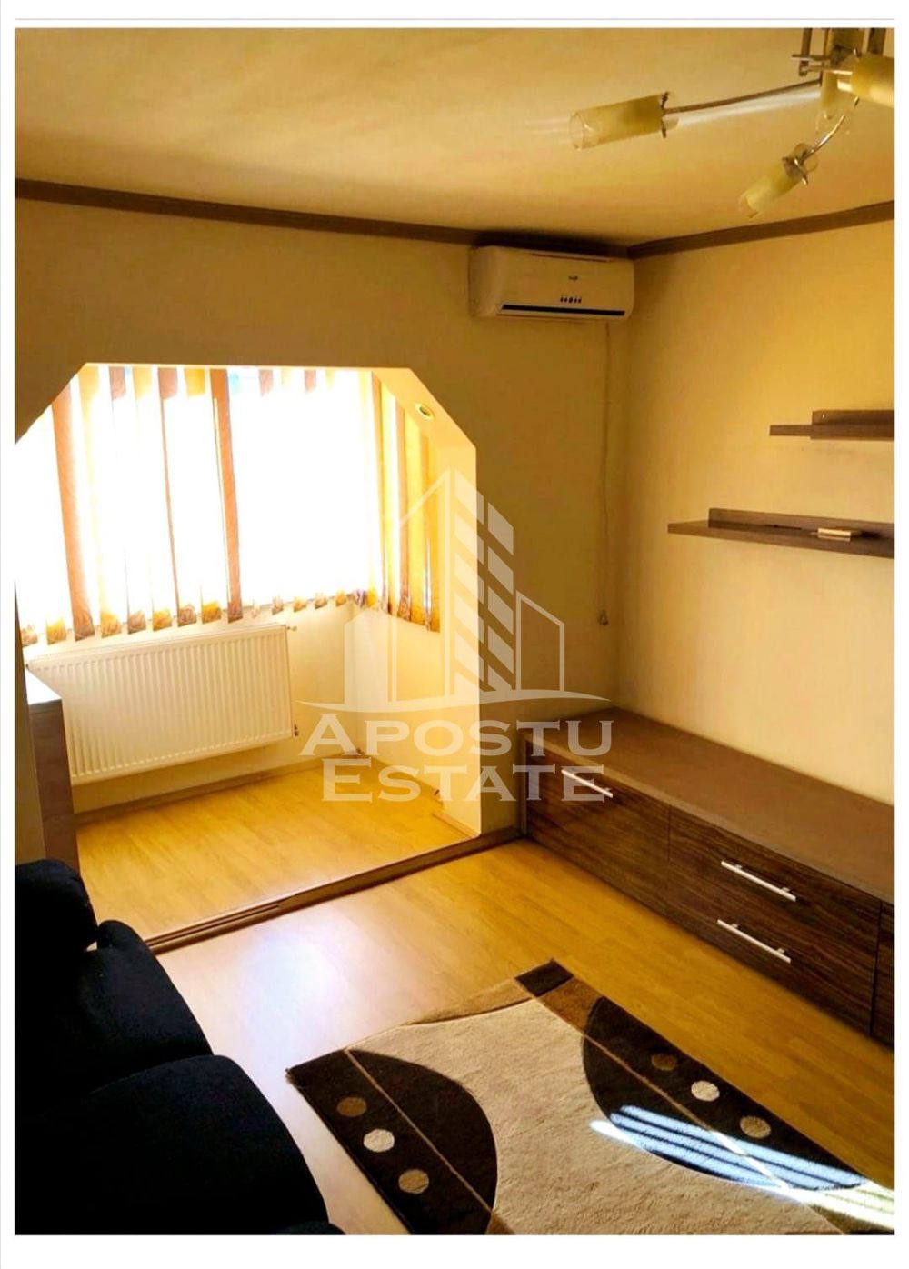 Apartament 2 camere complet utilat,  Zona Calea Lipovei , AC